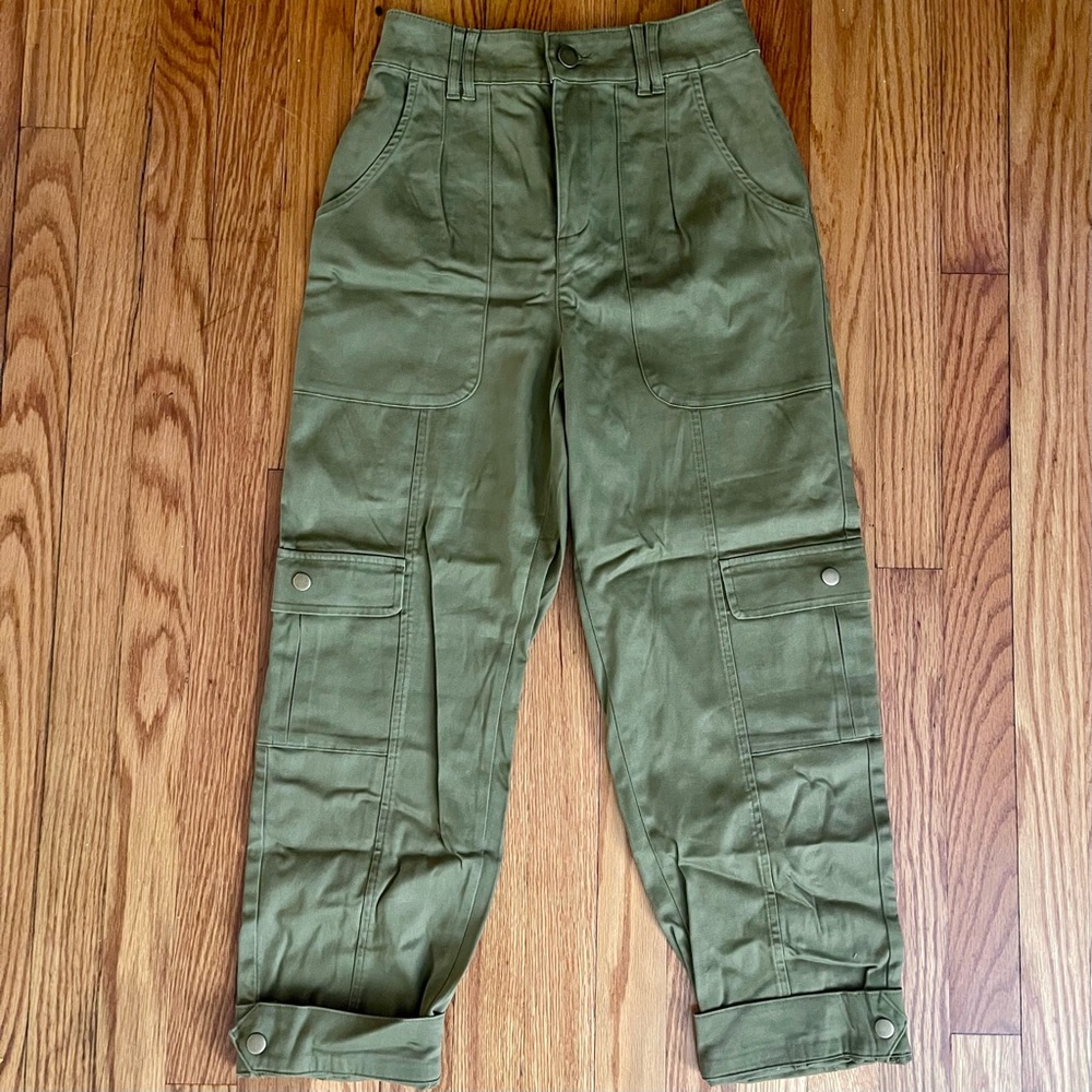 Green Cargo Pants